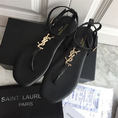 ysl flat shoes